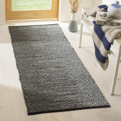 Handmade Light Grey and Grey Cowhide Area Rug
