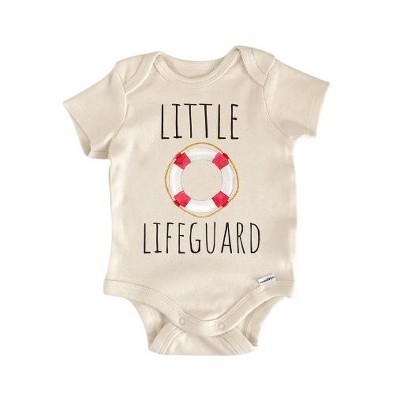 Little Lifeguard Beach - Baby Boy Girl Clothes Infant Onesie® Funny Cute Newborn GS1