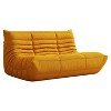 SYFERLORY Armless 2-Seat Togo Two Seater Large Bean Bag Sofa - 3 of 4