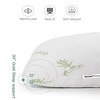 Doctor Pillow Bamboo Derived Rayon Dreams Pillow Set Of 2 ,Hypoallergenic Down Alternative Fiber Pillow - 3 of 4