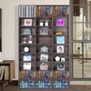VEVOR Media Storage Cabinet, 9-layer DVD Shelf Holds up to 756 CDs, Adjustable CD Shelves 27 Compartments, Protects & Organizes Music, Movie - 2 of 4