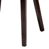 bali & pari Abbas Seagrass and Wood Dining Chair Natural Brown/White/Dark Brown - 2 of 4