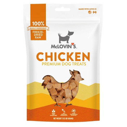 Mclovin's All Ages Freeze Dried Dog Treat With Chicken Flavor