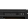 Kumasinova 18"Electric Fireplace Wall Mounted,1400W/120V Fireplace Heater with 3 Adjustable Flame Intensities/ Remote Control & Touch Button,Black - 4 of 4
