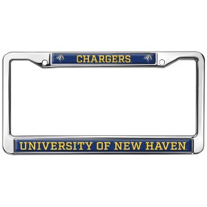 University of New Haven Mascot Full Size Standard License Plate Metal Frame - 1 of 4