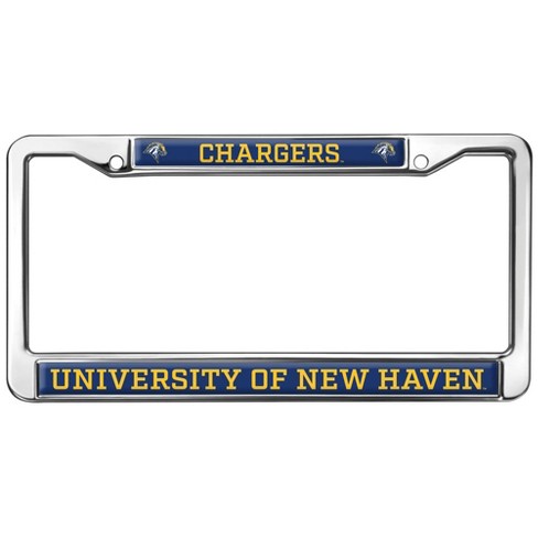 University of New Haven Mascot Full Size Standard License Plate Metal Frame - image 1 of 4