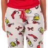 Seven Times Six Dr. Seuss The Grinch Pajamas Women's Festive Mischief Lounge Sleep Pants - 3 of 4