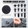 Itopfox 240pcs Universal Car Push Pin Rivet Fasteners Assortment, Plastic Retainer Clips Set with Remover Tool for Auto Panels - 3 of 4