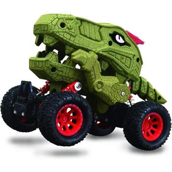 Aeromax Aeromax Dino-Faur Pull Back Dinosaur Truck | Green