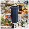 happimess Fleur 25-Gallon Traditional Classic Disposable Corrugated Cardboard Event Trash Can and Recycling Bin - 2 of 4