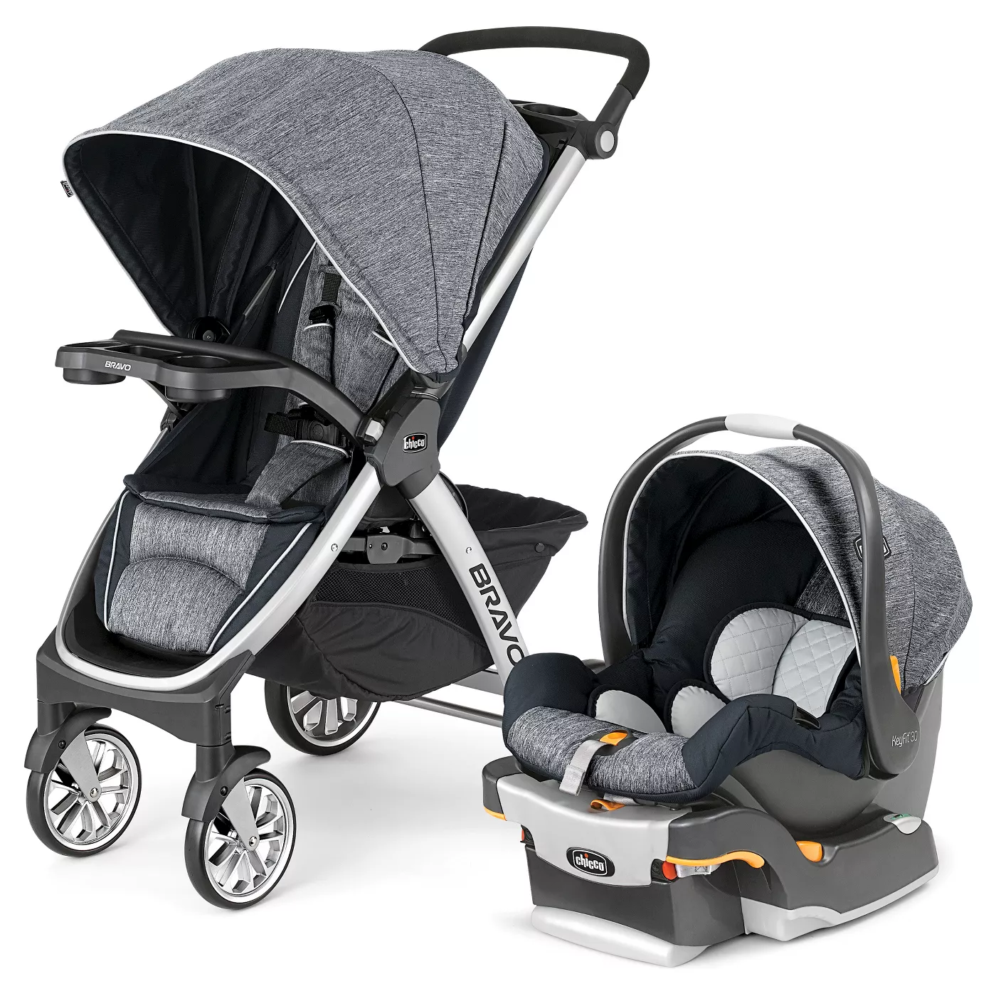 Chicco Bravo Travel System - Indigo - image 1 of 3