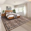 Vintage Large Area Rug for Living Room Bedroom Distressed Rug Non-Slip Low Pile Machine Washable Rug - 3 of 4