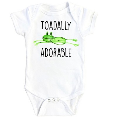 Frog Toadally - Baby Boy Girl Clothes Infant Onesie® Funny Cute Newborn GS1