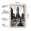Americanflat 11x17 Driftwood Picture Frame, Legal Sized Paper Display. Shatter-Resistant Glass. Hanging Hardware Included - 3 of 4