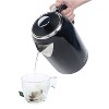 VETTA 1.75-Qt. Stainless Steel Retro Electric Kettle with Strix® Controller, Black - image 3 of 4