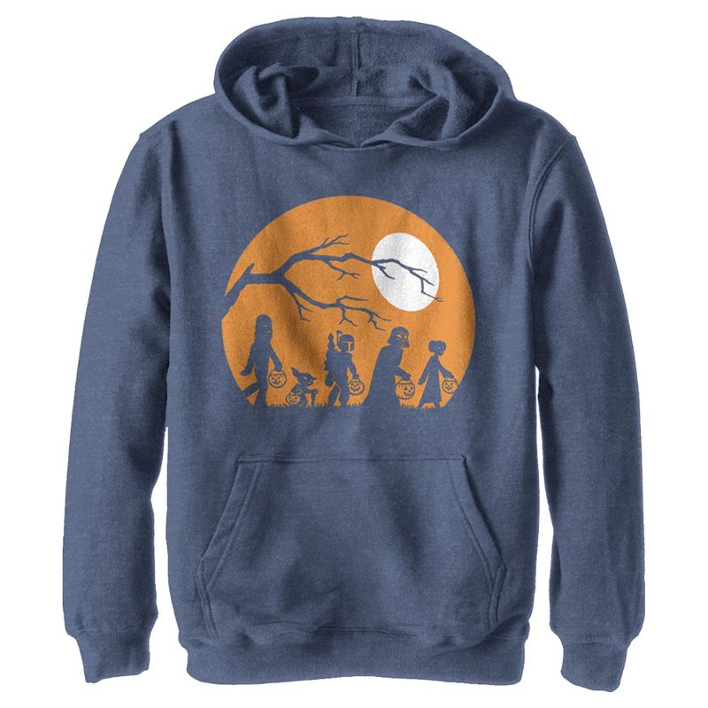 Boy's Star Wars Characters Trick or Treat Pull Over Hoodie, 1 of 5