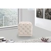 Meridian Furniture,Stella Velvet Ottoman/Stool - 2 of 4