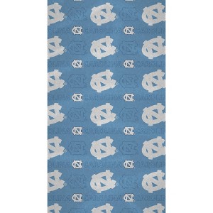 NCAA North Carolina Tar Heels 40"x72" Beach Towel: Sports Team Logo Plush - 1 of 3