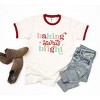 Simply Sage Market Women's Baking Spirits Bright Colorful Short Sleeve Ringer Tee - 2 of 3