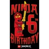Boy's LEGO®: Ninjago Ninja Kai Birthday 6 T-Shirt - 2 of 4