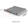 EZ-ACCESS GATEWAY 3G Aluminum Portable Wheelchair Mobility Device Ramp with Textured Surface and Self Adjusting Bottom Transition Plates - 2 of 4