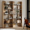 Hommoo 5-Tier Farmhouse Double Wide Bookshelf - 4 of 4