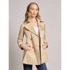 Jones New York Double Breasted Trench Jacket - 2 of 3