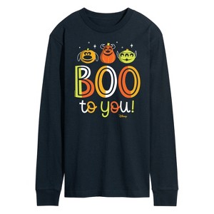 Men's - Disney - Boo To You Long Sleeve Graphic T-Shirt - 1 of 4