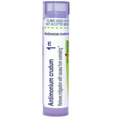 Antimonium Crudum 1M by Boiron Homeopathic Single Medicine For Digestive  -  80 Pellet