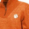 NCAA Clemson Tigers Women's Quarter Zipped Sweatshirt - 3 of 3