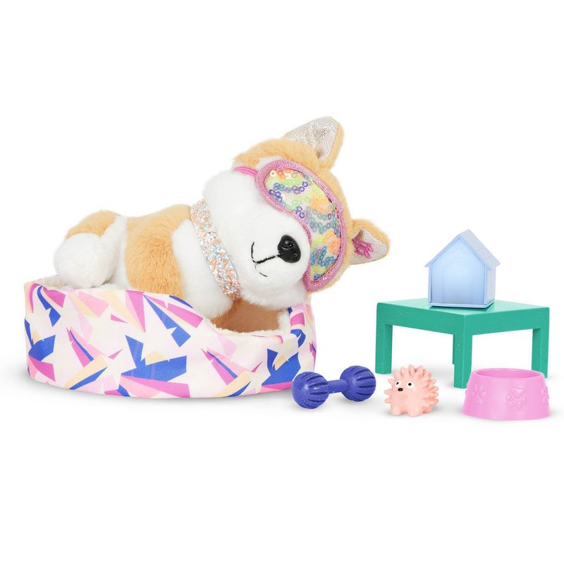 Glitter Girls Bedtime Pet with Dog House Nightlight Accessory Set  for 14&#34; Dolls, 5 of 7