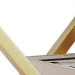 gold tube + marble white