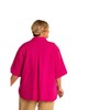 Women's Short Sleeve Ameli Basketweave Shirt - Plus - On The Plus Side - 3 of 4