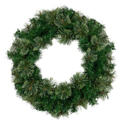 Northlight Oregon Cashmere Pine Artificial Christmas Wreath, 24-inch ...