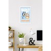 Trends International Bluey (2018) - Bluey and Bingo Dance Mode Framed Wall Poster Prints - 2 of 4