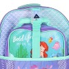 Disney Princess Backpack Girls The Little Mermaid 4pc Set Light Up 14" Backpack Multicolored - 3 of 4