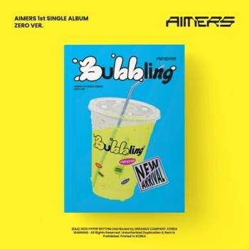1st Single (Bubbling) (Zero Ver.) - Photo Book, CD-R, Lyrics Post Card, Sticker, Photo Card, Unit Photo Card, Photo Card Envelope, Free Drink Coupon,