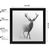 Americanflat 16x16 Poster Frame in Black with Polished Plexiglass - Horizontal and Vertical Formats with Included Hanging Hardware - 2 of 4