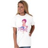 Betty Namaste For Breast Cancer Cure Womens Graphic T Shirt Tees Brisco Brands - 4 of 4