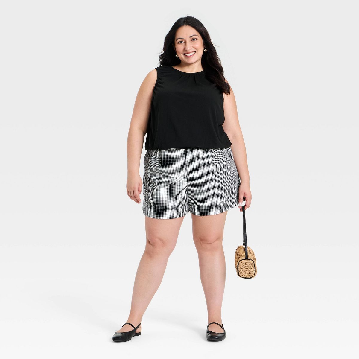 Women's Bubble Hem Tank Top - A New Day™ - thumbnail 7