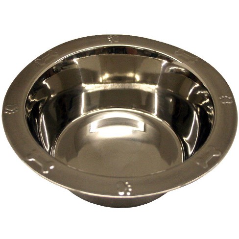 Matte Stainless Steel Cat & Dog Dish Bowl - Silver - 13.2oz - Boots &  Barkley™ : Target