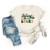 Simply Sage Market Women's Feelin Kinda Lucky Colorful Short Sleeve Graphic Tee - 2 of 2