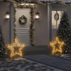 vidaXL Christmas Light Decoration with Spikes Star 115 LEDs 33.5" - 2 of 4