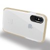 Reiko iPhone X/iPhone XS Soft Transparent TPU Case in Clear Gold - 2 of 4