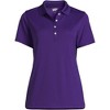 Lands' End Women's Short Sleeve Solid Active Polo - 2 of 2