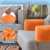 Unique Bargains Chenille Non Slip Scratch Resistant Soft Armchair Slipcovers with Twist Pins - 4 of 4