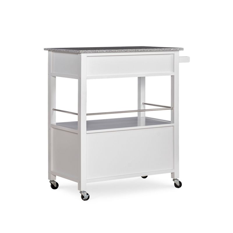 Cameron Kitchen Cart with Granite Top - Linon, 6 of 15