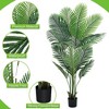 Artificial Areca Palm Tree Fake Plant - 4 of 4