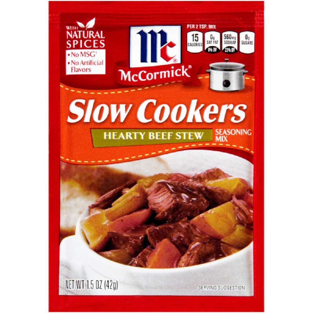 UPC 052100499321 product image for McCormick Slow Cookers Hearty Beef Stew Seasoning - 1.5oz | upcitemdb.com