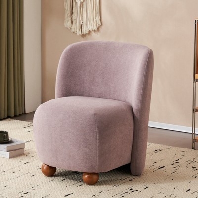 Vatros Upholstered Armless Living Room Chairs,Small Chairs for Bedroom